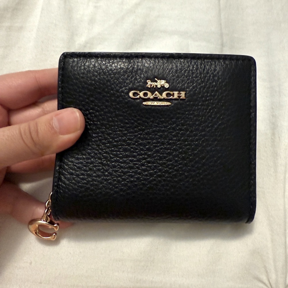 Coach snap wallet